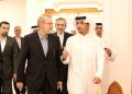 دیدار مهم لاریجانی با وزیر خارجه قطر