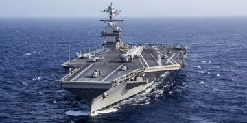  ناو هواپیمابر جدید آمریکا در راه خلیج فارس